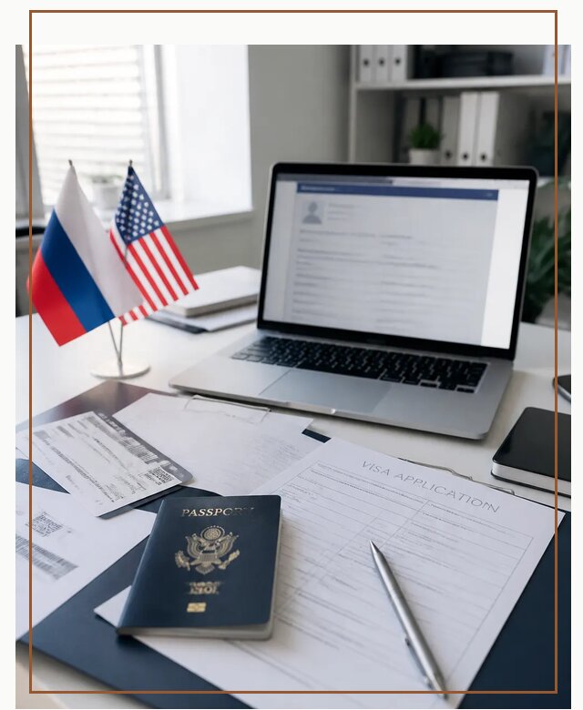 Оформление визы в США для туристов и бизнеса в Ноябрьске