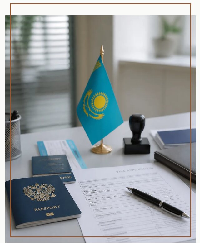 Оформление визы в Казахстан для поездки и работы в Ноябрьске