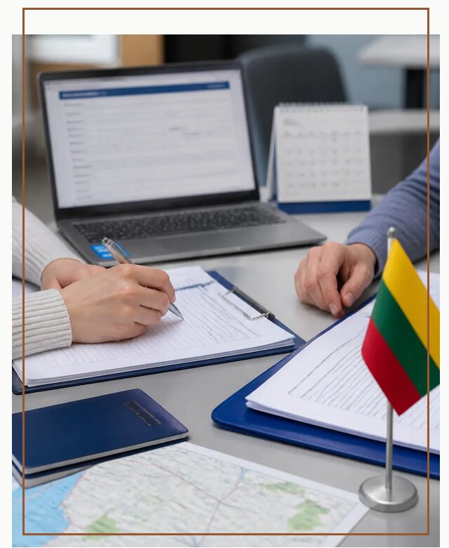 Профессиональное оформление визы в Литву для поездки в Ноябрьске