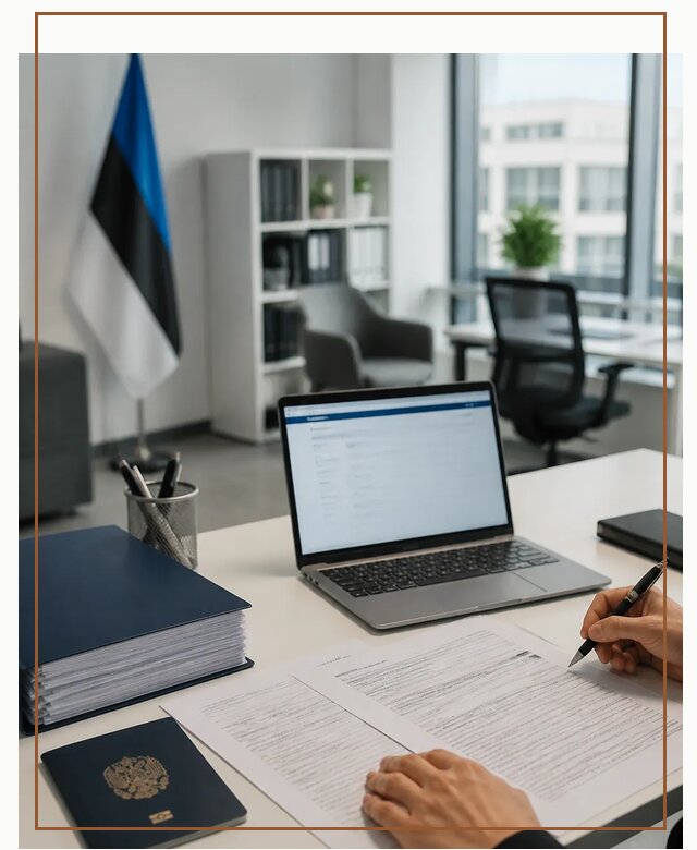 Оформление ВНЖ в Эстонии для переезда и легального проживания в Ноябрьске