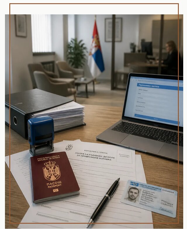 Оформление ПМЖ в Сербии для переезда в Ноябрьске под ключ