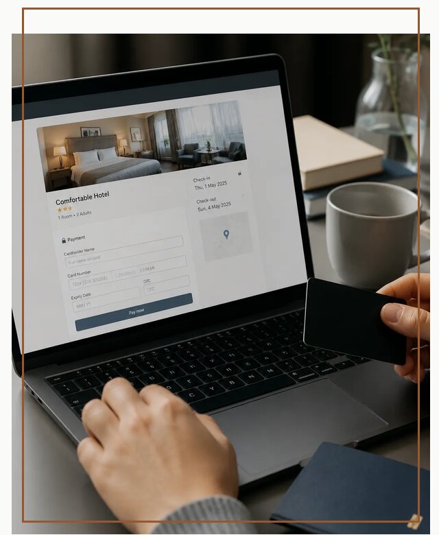 Оплата бронирования Booking в Ноябрьске по цене от 4559 р. | Гиперактив-Нбс